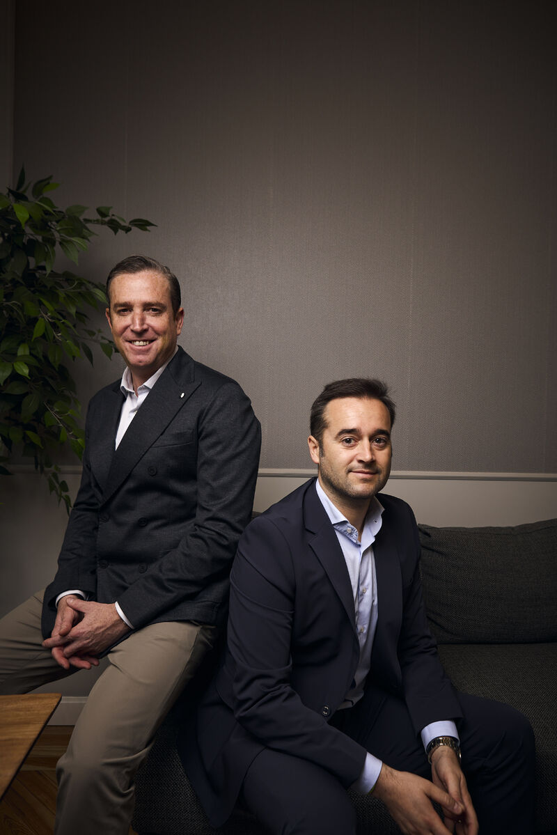 Javier Rumbo y Pedro Muñoz, fundadores de JP Financial